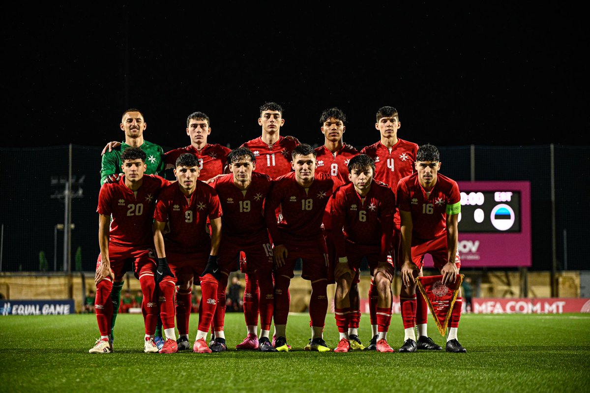 🔚 Full-Time at Centenary Stadium. 🇲🇹 Malta U21 1-1 Estonia 🇪🇪

A solid showing from our boys in red in tonight’s international friendly. 👊

📸 Craig Camilleri

#UnitedForMalta #MaltaEstonia #U21Matchday #ForMalta #MaltaFA