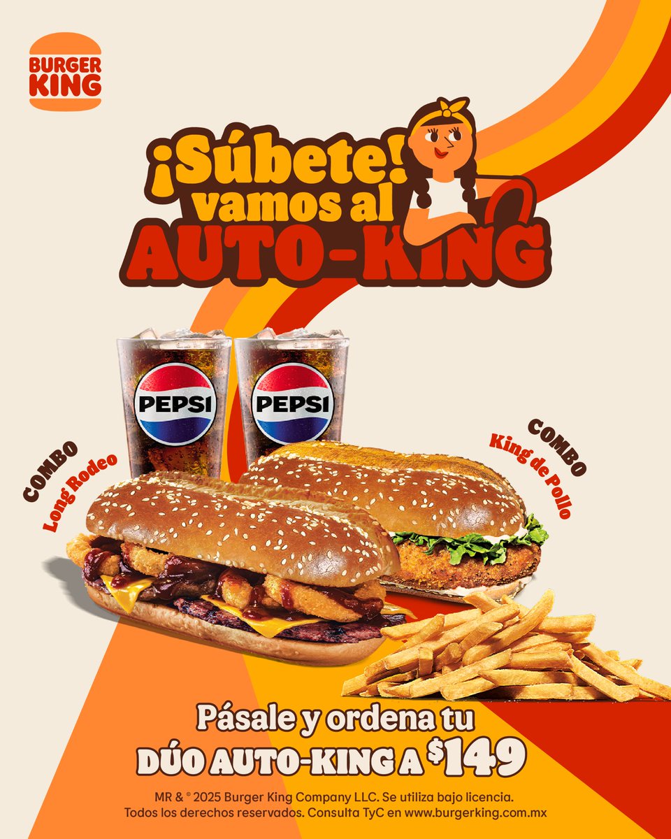 ¡Que no te bailen! 🚫 Aquí está la promo REAL que sí aplica👇, vente al #AutoKing y disfruta tu dúo por solo $149 😎🍔¡No caigas en las falsas!