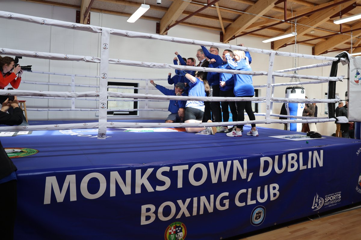 Cormac Devlin TD (@cormacdevlin) on Twitter photo Congratulations to Monkstown Boxing Club on the opening of their fabulous new pavilion in Mounttown.
It's a wonderful facility that will serve young people in the community for generations to come.
Well done to <a href="/Monkstownbc/">MONKSTOWN.BC.DUBLIN</a>, JP Kinsella, the Council and everyone involved in Congratulations to Monkstown Boxing Club on the opening of their fabulous new pavilion in Mounttown.
It's a wonderful facility that will serve young people in the community for generations to come.
Well done to <a href="/Monkstownbc/">MONKSTOWN.BC.DUBLIN</a>, JP Kinsella, the Council and everyone involved in