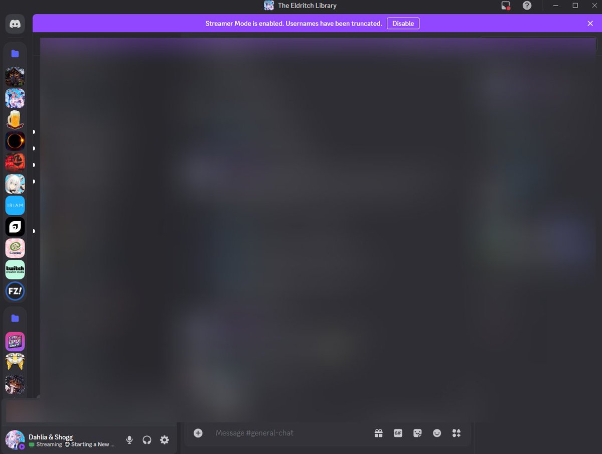 edda_vt's tweet photo. What in the jelly donuts… :|

@discord, making server icons smaller with no way to scale them up—even with the increase-UI slider—is wild.

This change actively hurts users with vision impairments and montor control disability. Please reconsider.
#discord #uichanges https://t.co/f15xhGVYtf