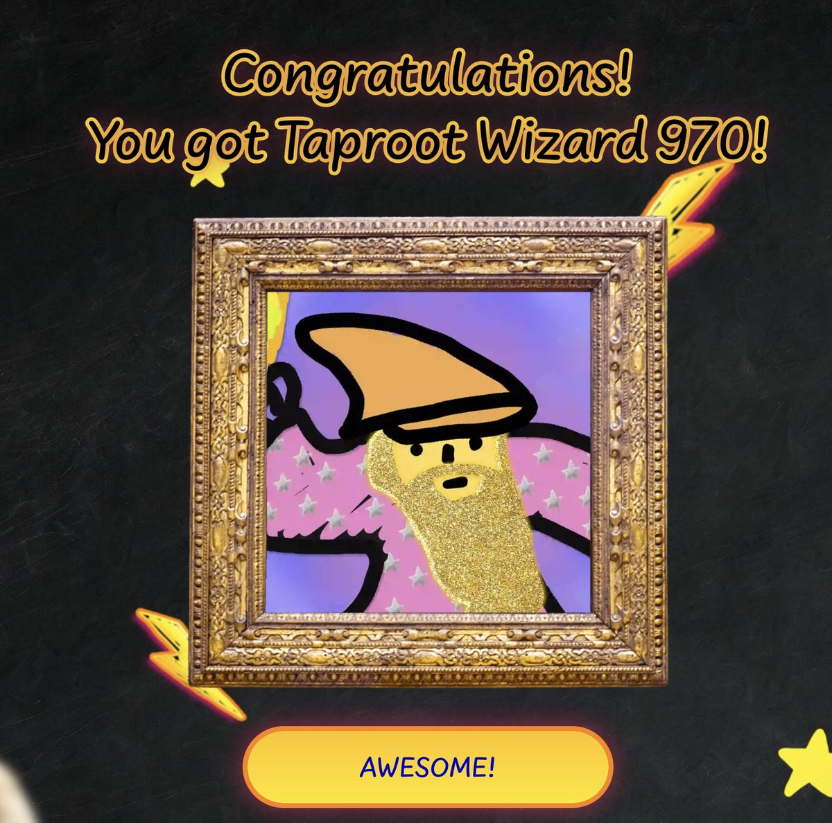 Nobody wants a gold beard <a href="/TaprootWizards/">Taproot Wizards</a>