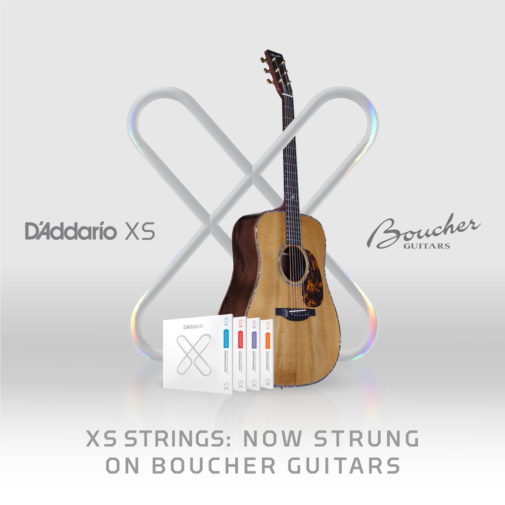 Boucher Guitars knows D'Addario XS Strings are the perfect choice for making their craftsmanship shine. 

Learn more about our partnership here! ddar.io/boucher_xs