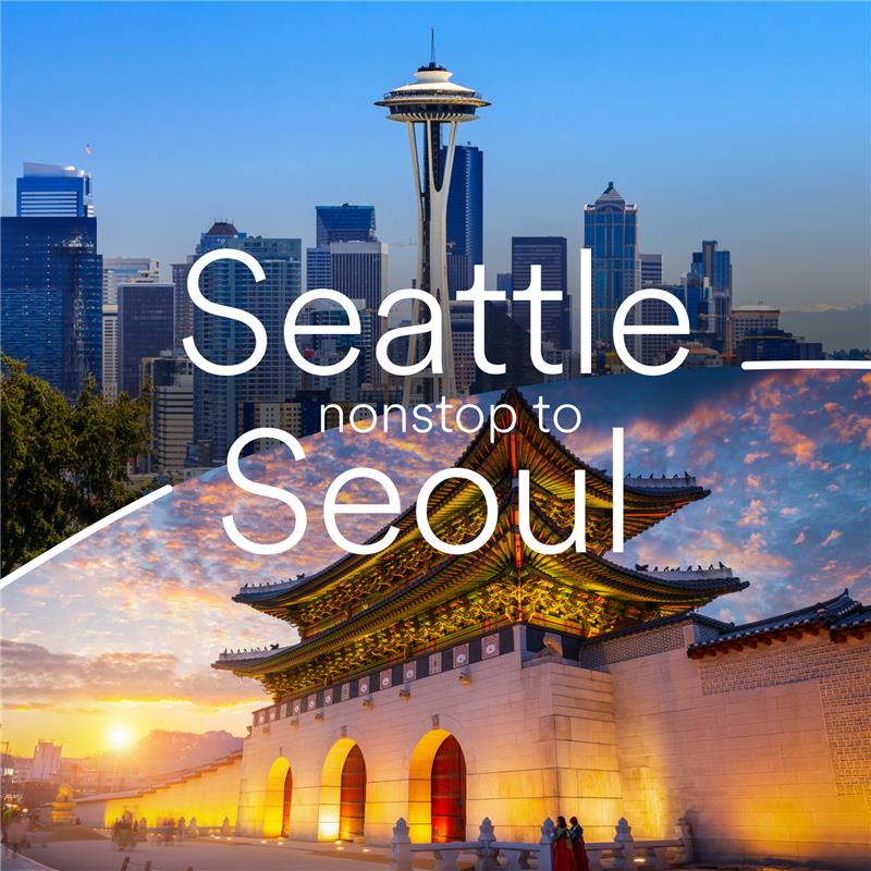 HawaiianAir's tweet image. The wait is over. Our new route from Seattle (SEA) to Seoul (ICN), South Korea, launches on Sept. 12, 2025 — and you can book your trip now.
Relax on our spacious aircraft and experience the warmth of our authentic Hawaiian hospitality from takeoff to touchdown. You’ll arrive…