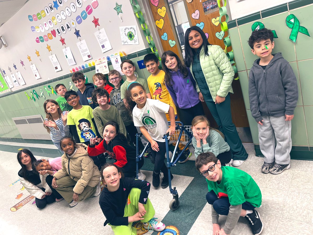 Stephanie Sheehan (@mssheehan8) on Twitter photo Today we wear green on National Cerebral Palsy Awareness Day for our girl! 💚🫶🏼 <a href="/O_School8/">Oceanside School #8</a> Today we wear green on National Cerebral Palsy Awareness Day for our girl! 💚🫶🏼 <a href="/O_School8/">Oceanside School #8</a>