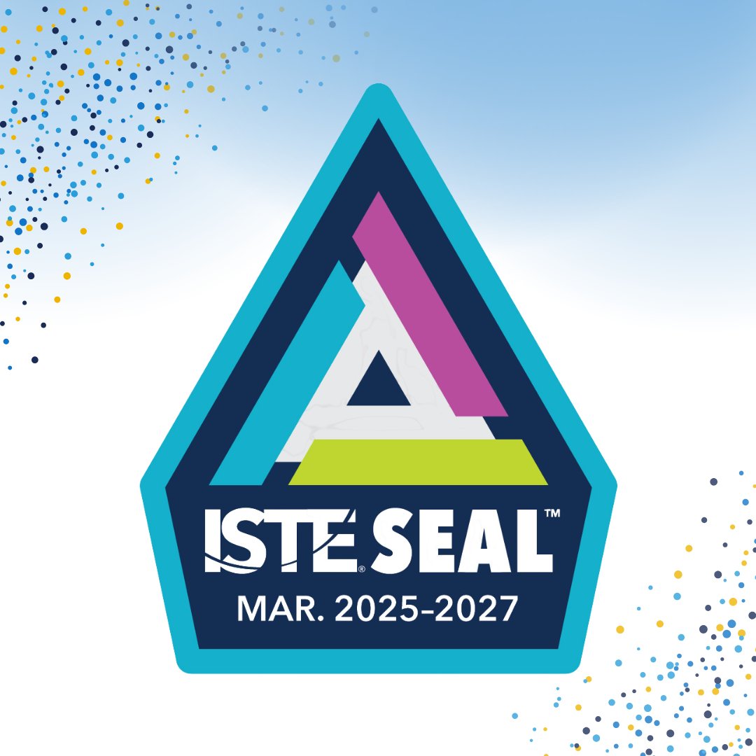 ForwardEdgeOH's tweet image. Exciting news! Forward Edge has earned the prestigious @ISTEofficial Seal for Edge•U Badges, aligning with ISTE Standards, validating high-quality learning design, user interface, and supporting research-backed teaching practices! #ISTESeal #EdTech
qrfy.io/r/IsteSeal