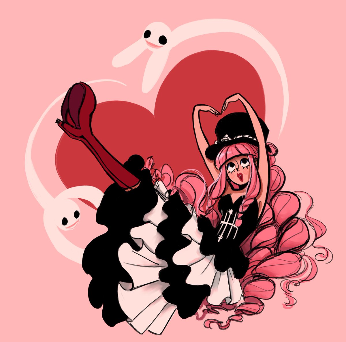 DARKBANES's tweet photo. pretend it's valentine's day or smthing <3  #ONEPIECE https://t.co/zISqLFlzfB