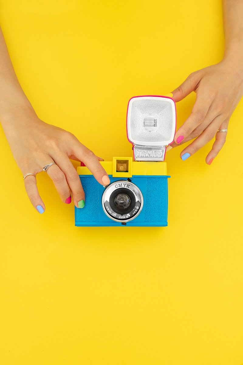 lomographyuk's tweet photo. We do love a good deal here at Lomography which is why we are now offering 35% OFF on our Sprocket Rocket Baja Blue &amp; Bittersweet Editions and the Diana F+ CMYK! 

Diana F+ CMYK
https://t.co/38vJFKg1qn 

Sprocket Rocket
https://t.co/dHKnpcGuT7 https://t.co/1KjxHeBs8C