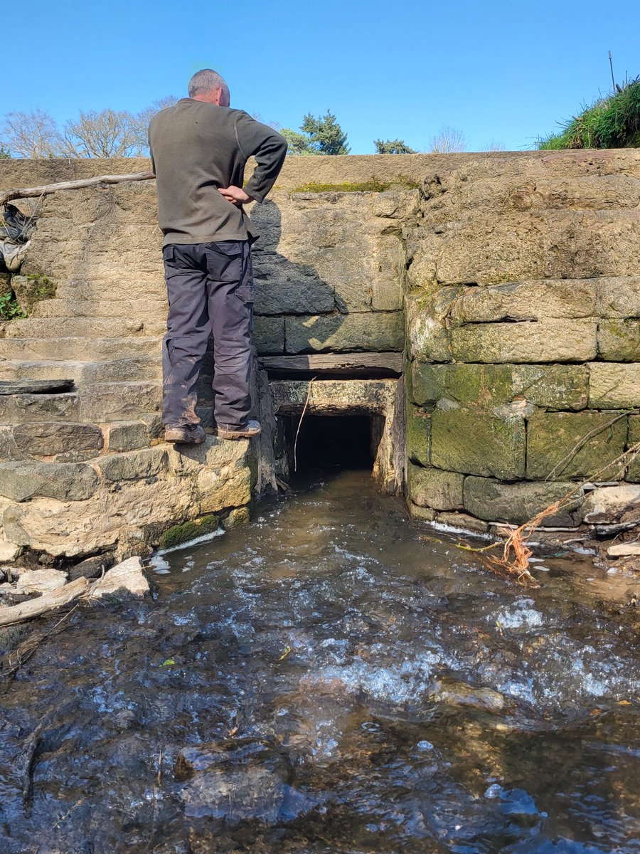 PitchfordEstate's tweet image. Time to restore the sluices so water flows across the weir and cascade again #restorationproject #PitchfordHall #historichouse