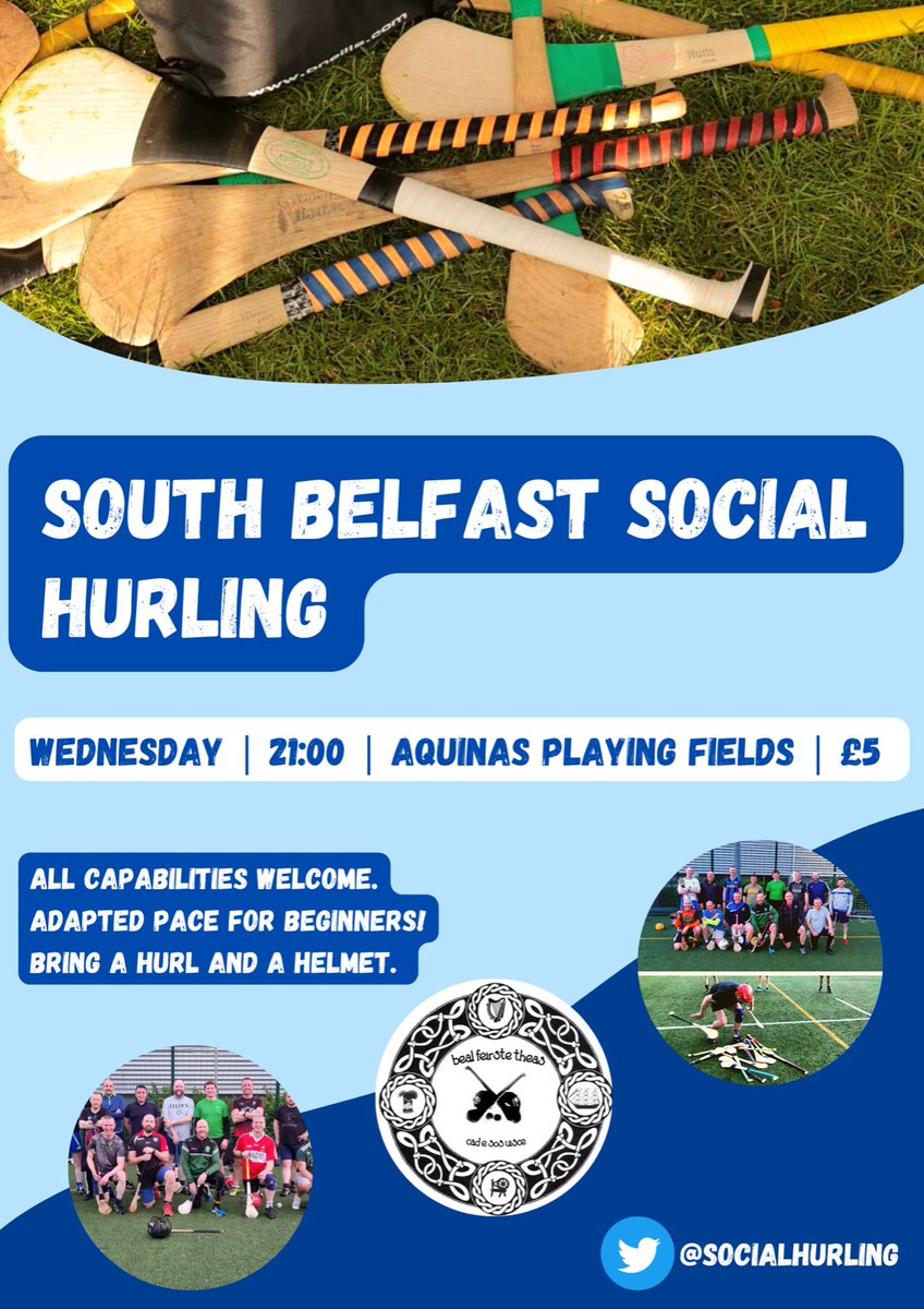 South Belfast Social Hurling tweet media