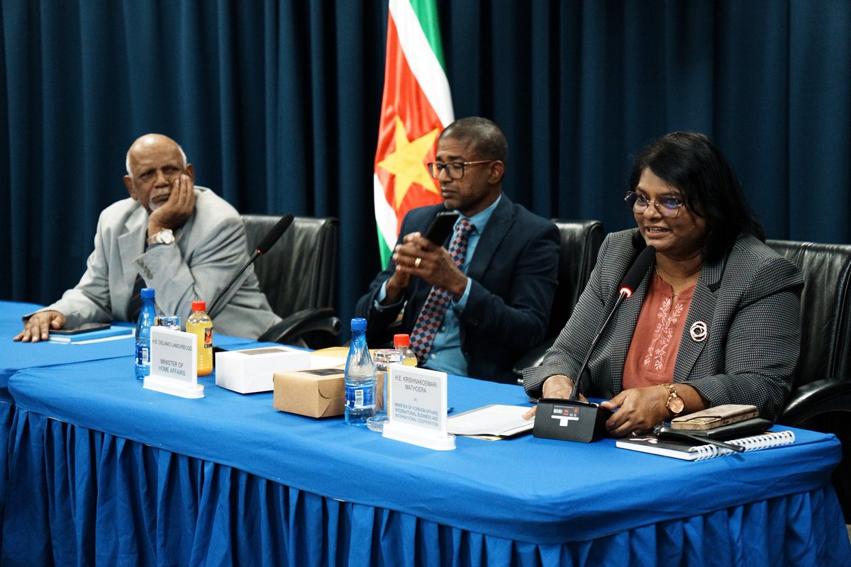 Ministry of Foreign Affairs Suriname tweet media