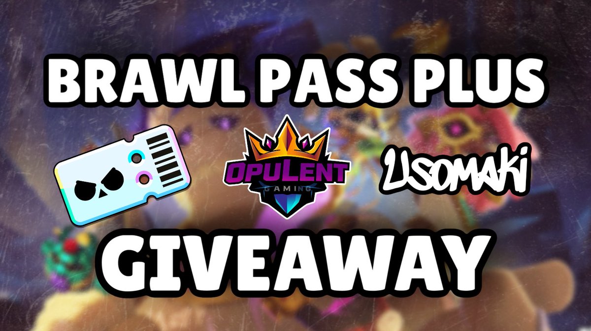OpL Usomaki (@usomakigg) on Twitter photo π FREE BRAWL PASS PLUS GIVEAWAY π
Rules to Enter:
- Like & Repost β€οΈβ»οΈ
- Follow <a href="/UsomakiGG/">OpL Usomaki</a> , <a href="/OpuLentGamingX/">OpL | OpuLent Gaming</a> & @nopsqonyoutube
- (Optional) Join our community discord for an extra entry! discord.gg/vZCVa5G4
Winner chosen in 72 hours! Goodluck to all π
#BrawlStars π FREE BRAWL PASS PLUS GIVEAWAY π
Rules to Enter:
- Like & Repost β€οΈβ»οΈ
- Follow <a href="/UsomakiGG/">OpL Usomaki</a> , <a href="/OpuLentGamingX/">OpL | OpuLent Gaming</a> & @nopsqonyoutube
- (Optional) Join our community discord for an extra entry! discord.gg/vZCVa5G4
Winner chosen in 72 hours! Goodluck to all π
#BrawlStars