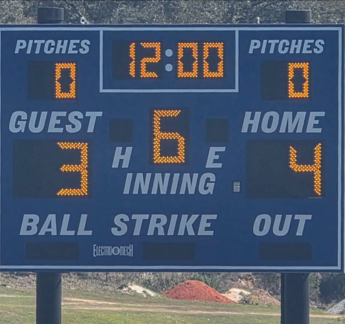 Lady Blazers scratch out a 4-3 Dub in the first game of the Gulf Shores Classic!  Great team effort!!!