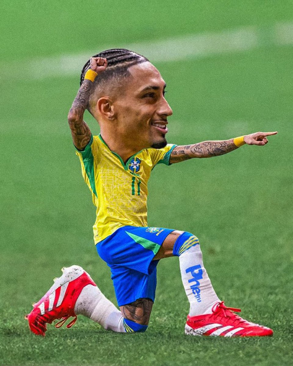 6 años de mala suerte si ignoras a Raphinha Brasil chiquito