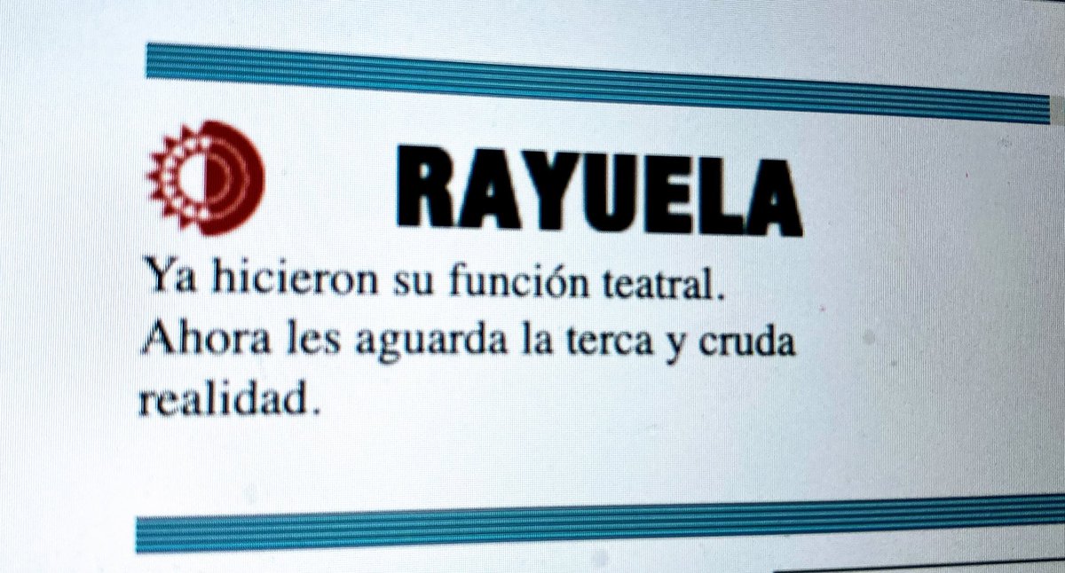 Hace 14 años, representantes de 715 medios firmaron un pacto para “no propagar el terror” del narco. 

“Les aguarda la terca y cruda realidad”, escribieron en La Jornada. 

Vaya frase tan vigente, ¿verdad?.

#ElTiempoNoPerdona
