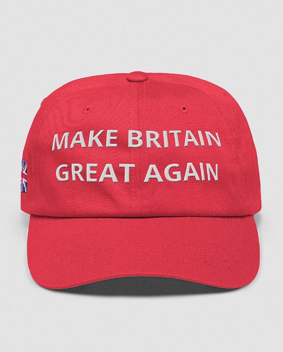 greatagainstore's tweet image. Tea, rain, and questionable monarchy drama—some things never change. 
🇬🇧 But what if we made Britain great again?

Spoiler: We already did. And it comes in hat form. 🎩👀

🛒 Secure yours now: thegreatagain.store/products/make-…

#MakeBritainGreatAgain #MBGA #WearItWithHonor