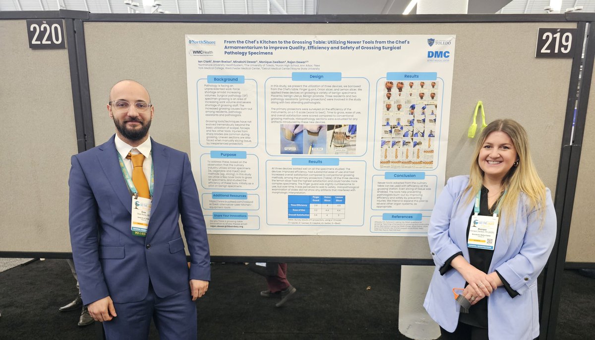 Thankful for the chance to present our research at #USCAP2025. It was a great experience to share our work and learn from others in the field. #Pathology #Research