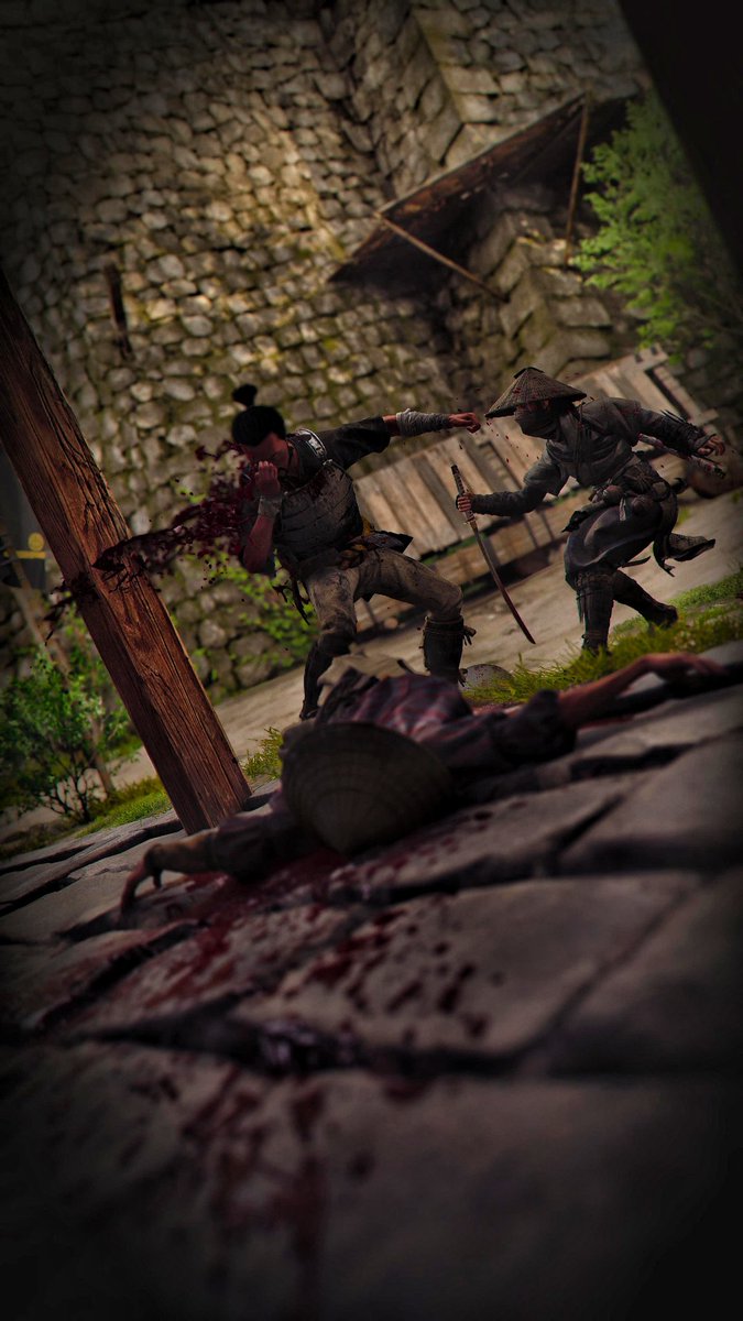 #PS5Pro #AssassinsCreedShadows wie schön das Blut spritzt 😍