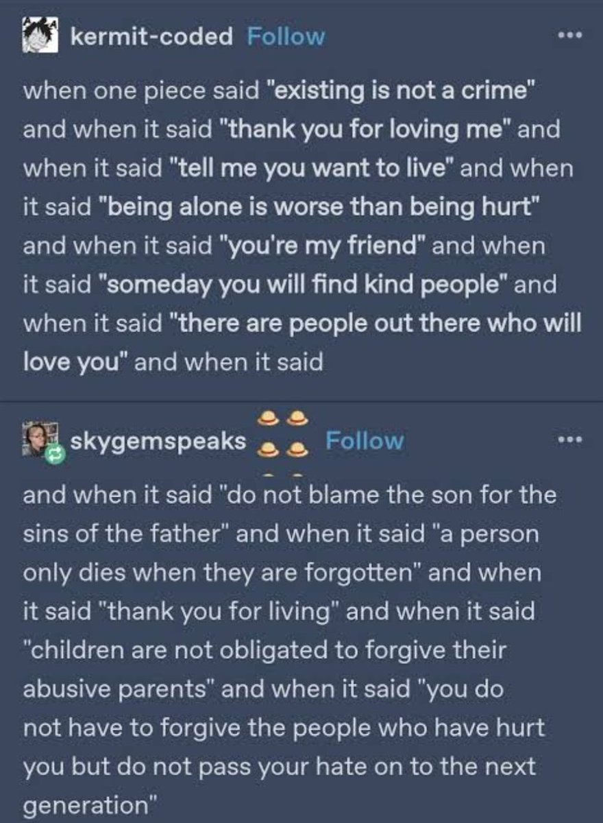 Thinking about this Tumblr post today