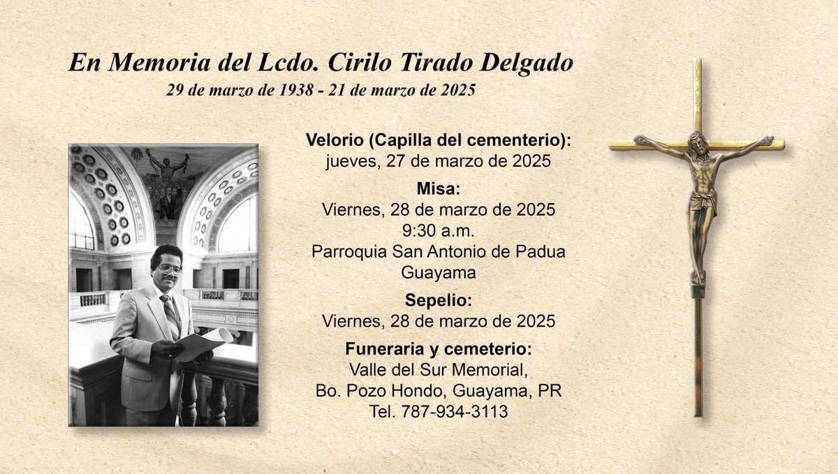 Cirilo Tirado Rivera (@cirilotirado) on Twitter photo 