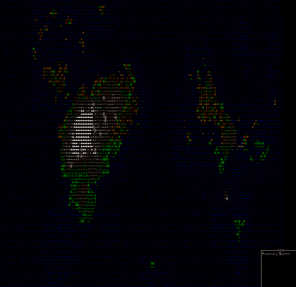 ArchHeather11's tweet photo. #proceduralgeneration #ascii #mapgeneration https://t.co/U1upWA83lx