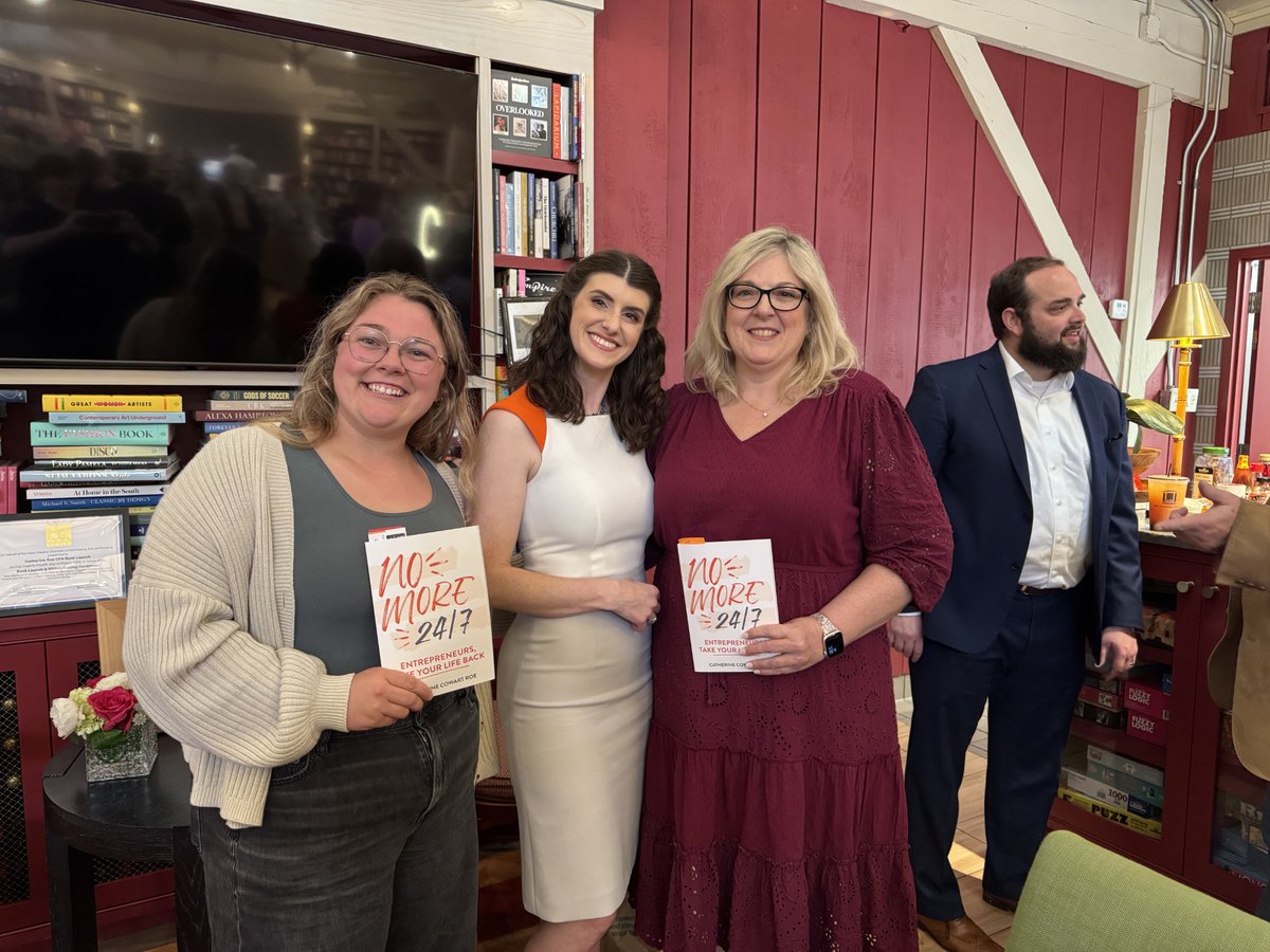 Congratulations to New Orleans Chapter President-Elect Catherine Roe on the release of No More 24/7: Entrepreneurs, Take Your Life Back! 📖 We’re so proud and thrilled to celebrate with you—both virtually and in person. CPAs truly do it all! 👏 #CPAandAuthor #NoMore247 #CPAProud