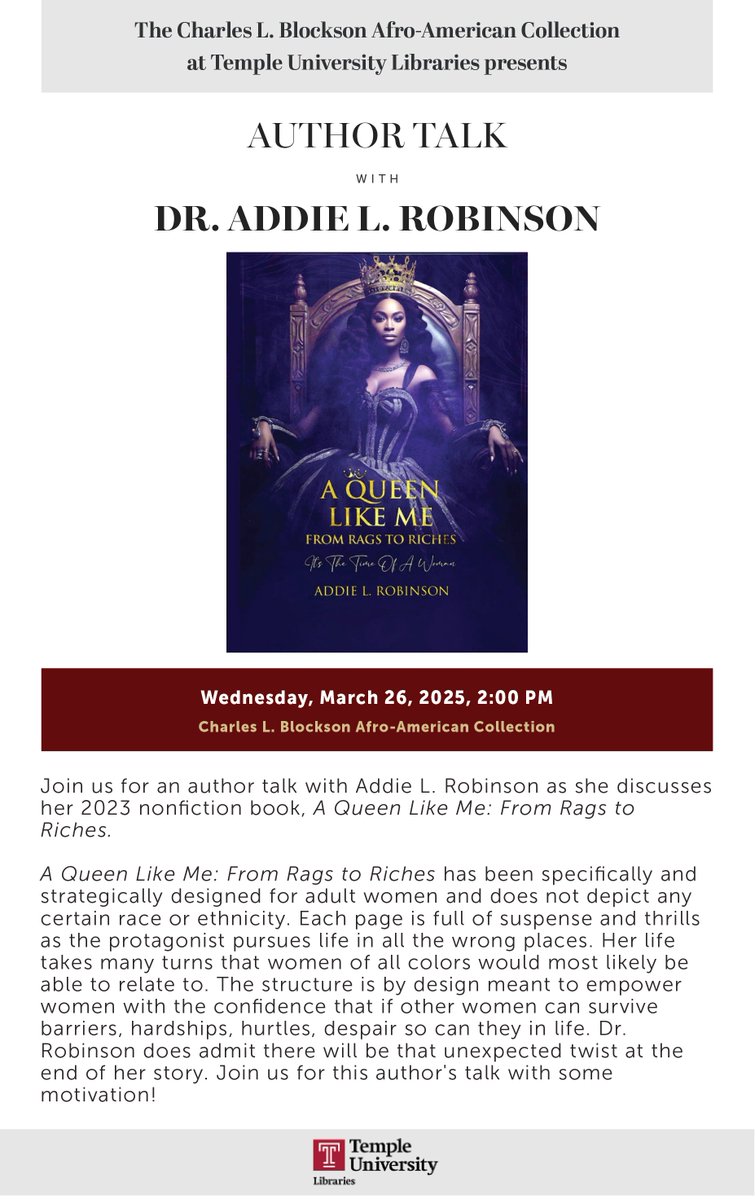 Charles L. Blockson Afro-American Collection tweet media