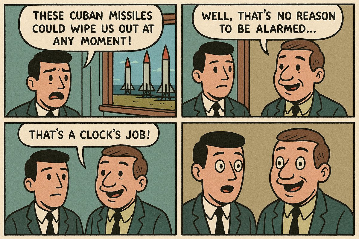 QueenKingComic's tweet image. A Clock&apos;s Job