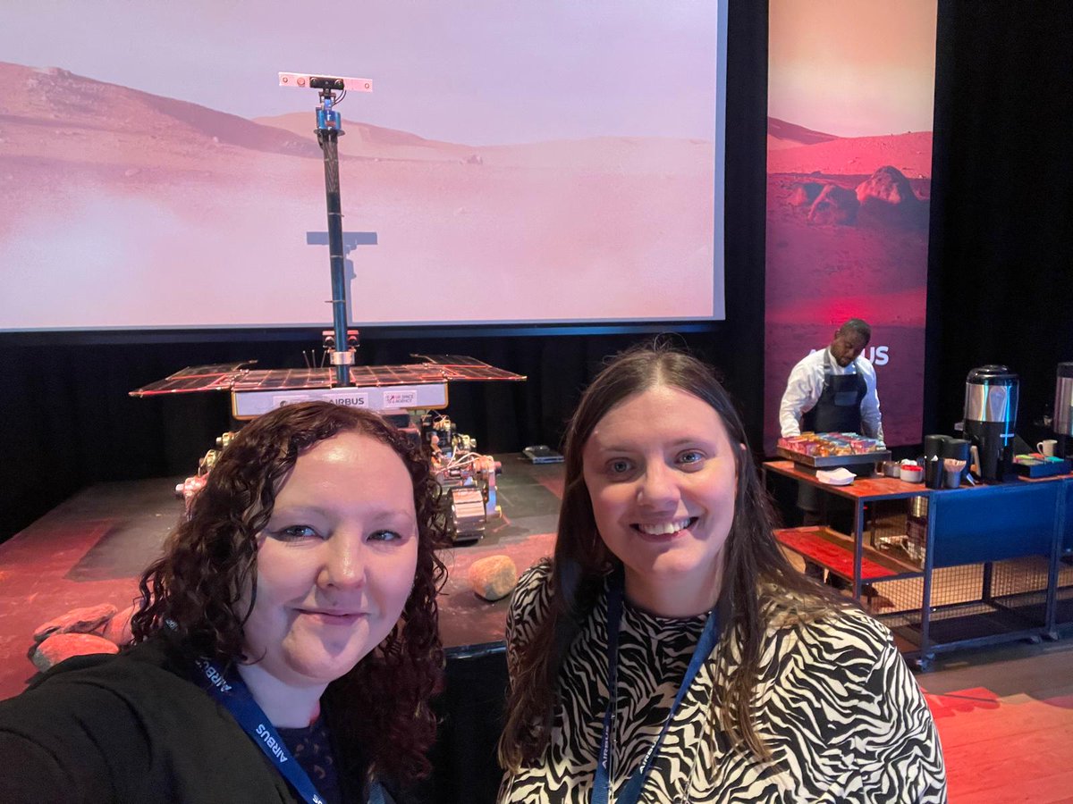 It was fantastic to be at the <a href="/Airbus/">Airbus</a> #AboveAndBeyond event today, a great chance to hear from such a variety of space sector experts about skills, knowledge-sharing and the future of the UK space industry!
