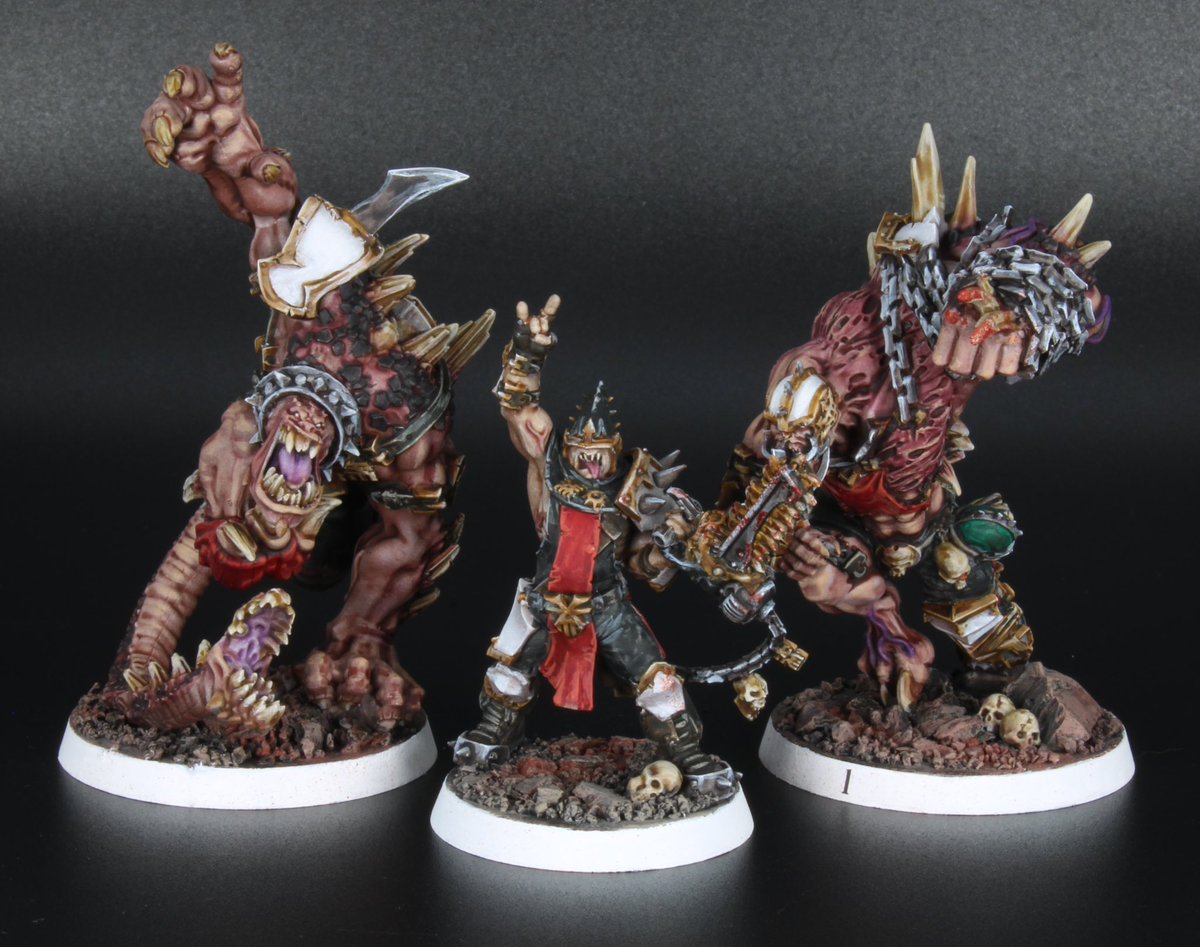Our latest commission, Blood for the Blood God! #bloodbowl