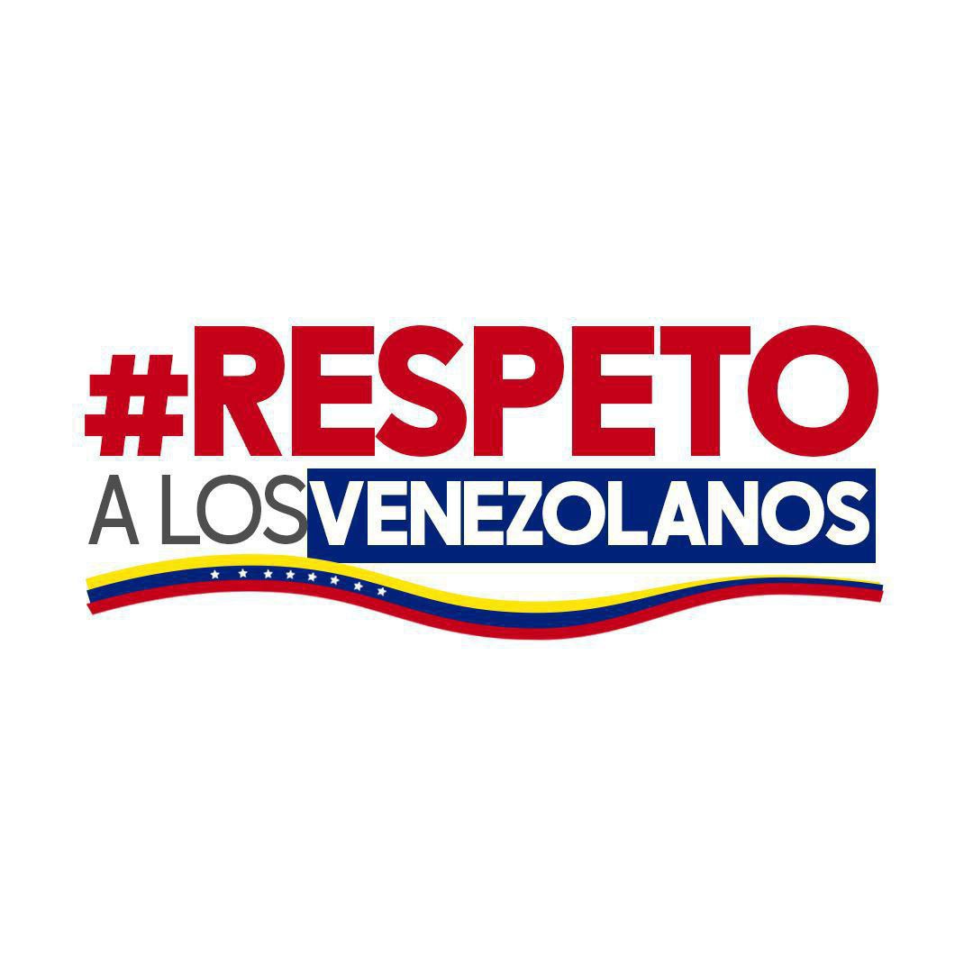 Exigimos que nuestros migrantes sean tratados con respeto, no como delincuentes. #RespetoALosVenezolanos