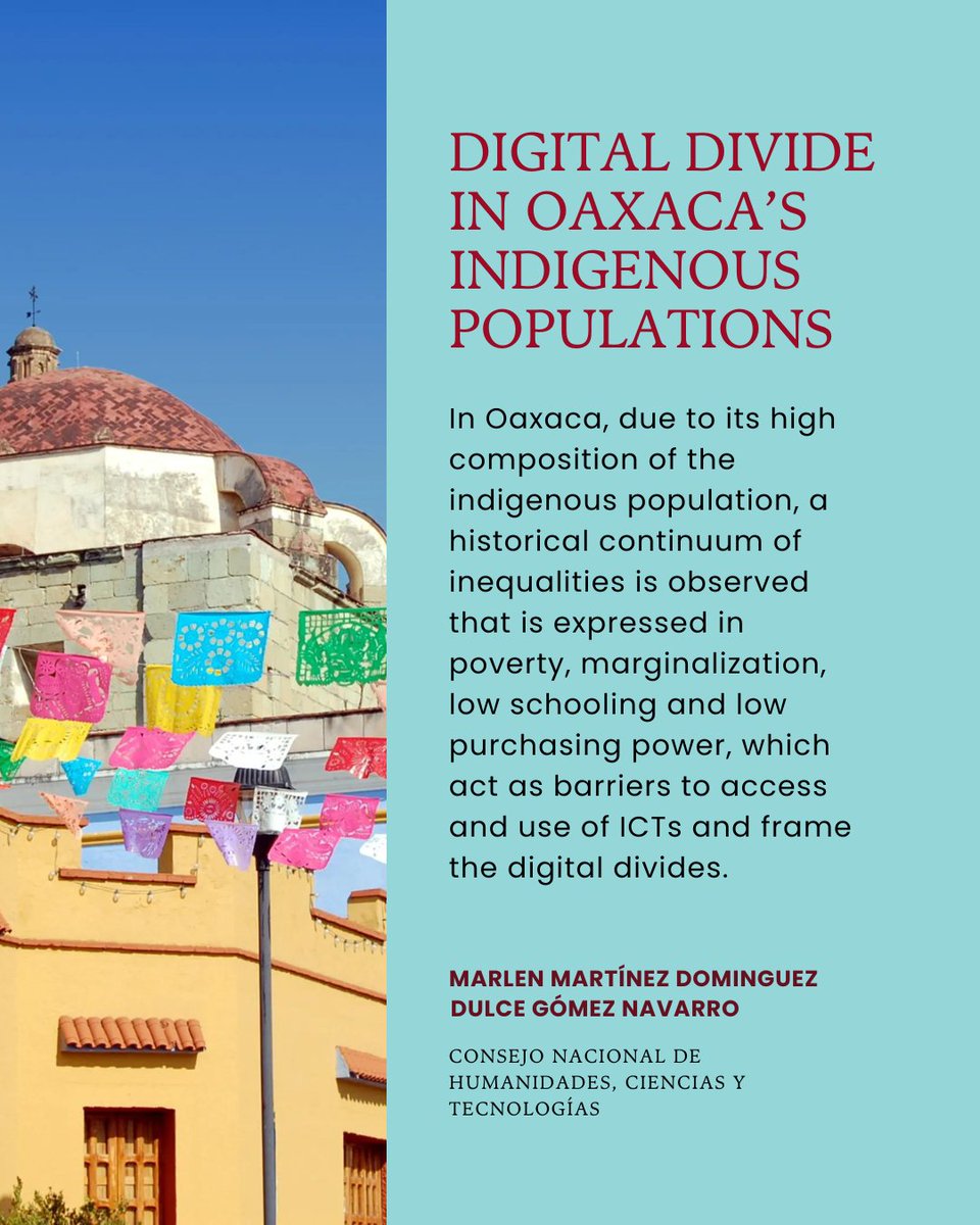 InMediacionesComunicación (@inmediacionesuy) on Twitter photo Now available in English! 🗣
✍️ Authors: Marlen Martínez Dominguez and Dulce Gómez Navarro
👉 revistas.ort.edu.uy/inmediaciones-…
𝘐𝘯𝘔𝘦𝘥𝘪𝘢𝘤𝘪𝘰𝘯𝘦𝘴 𝘥𝘦 𝘭𝘢 𝘊𝘰𝘮𝘶𝘯𝘪𝘤𝘢𝘤𝘪ó𝘯 | Vol. 19 / Nº 1 (2024)
<a href="/UniversidadORT/">Universidad ORT Uruguay</a> <a href="/ComunicacionORT/">Comunicación ORT</a>
#Internet #indigenouspeople #Oaxaca Now available in English! 🗣
✍️ Authors: Marlen Martínez Dominguez and Dulce Gómez Navarro
👉 revistas.ort.edu.uy/inmediaciones-…
𝘐𝘯𝘔𝘦𝘥𝘪𝘢𝘤𝘪𝘰𝘯𝘦𝘴 𝘥𝘦 𝘭𝘢 𝘊𝘰𝘮𝘶𝘯𝘪𝘤𝘢𝘤𝘪ó𝘯 | Vol. 19 / Nº 1 (2024)
<a href="/UniversidadORT/">Universidad ORT Uruguay</a> <a href="/ComunicacionORT/">Comunicación ORT</a>
#Internet #indigenouspeople #Oaxaca