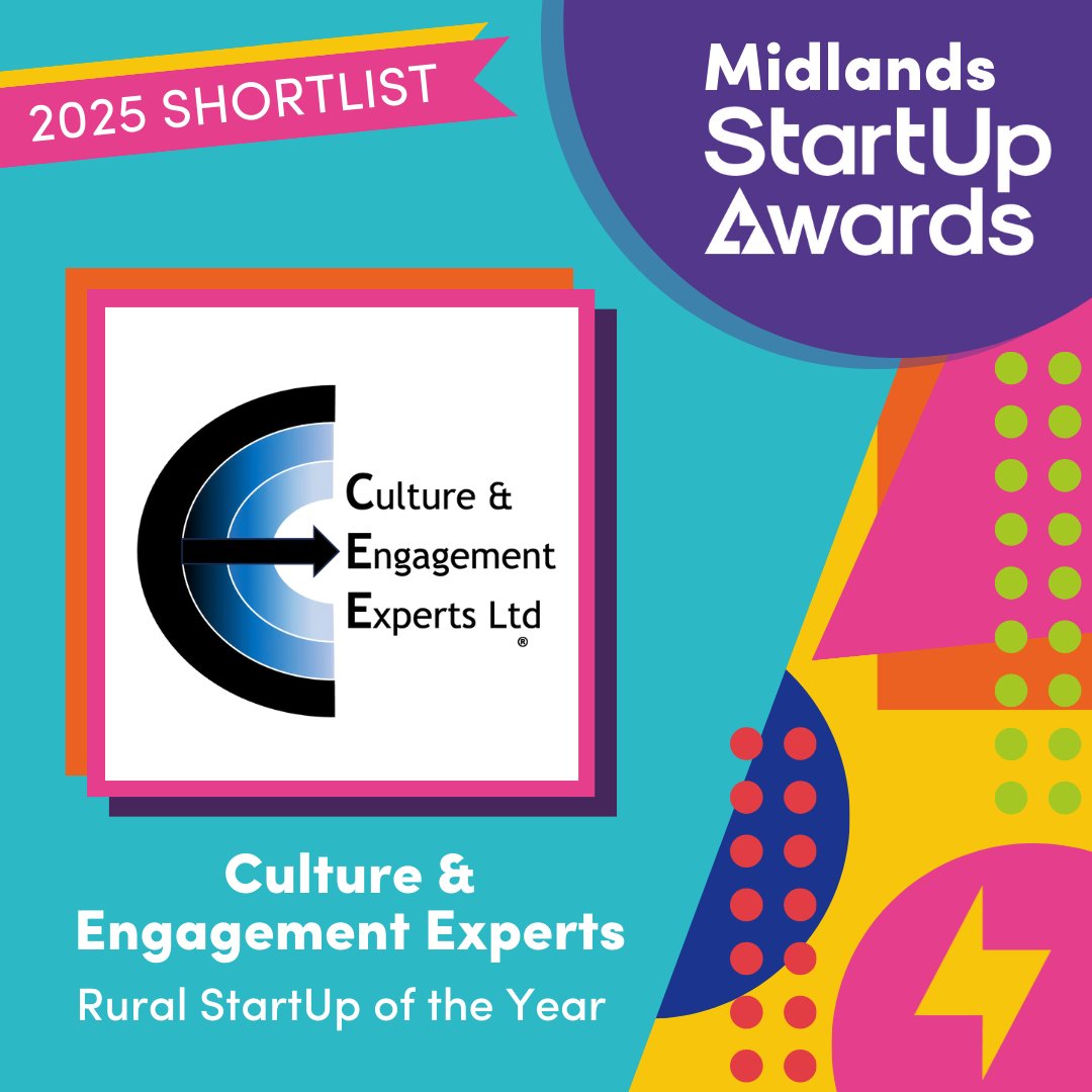 Culture & Engagement Experts Ltd (@ceexpertsltd) on Twitter photo Wow what a week! 🌟🌟
Our Managing Director <a href="/Sandiebuchan40/">Sandie Buchan</a> won the Professional Achievement Award at the <a href="/NorthNottsBC/">North Notts B C</a> Business Women Awards 2025, and now <a href="/CEExpertsLtd/">Culture & Engagement Experts Ltd</a> is a finalist at the Midlands UK <a href="/StartUpNational/">StartUp Awards</a> Awards 2025!
startupawards.uk/2025-midlands-…
#UKSUA Wow what a week! 🌟🌟
Our Managing Director <a href="/Sandiebuchan40/">Sandie Buchan</a> won the Professional Achievement Award at the <a href="/NorthNottsBC/">North Notts B C</a> Business Women Awards 2025, and now <a href="/CEExpertsLtd/">Culture & Engagement Experts Ltd</a> is a finalist at the Midlands UK <a href="/StartUpNational/">StartUp Awards</a> Awards 2025!
startupawards.uk/2025-midlands-…
#UKSUA