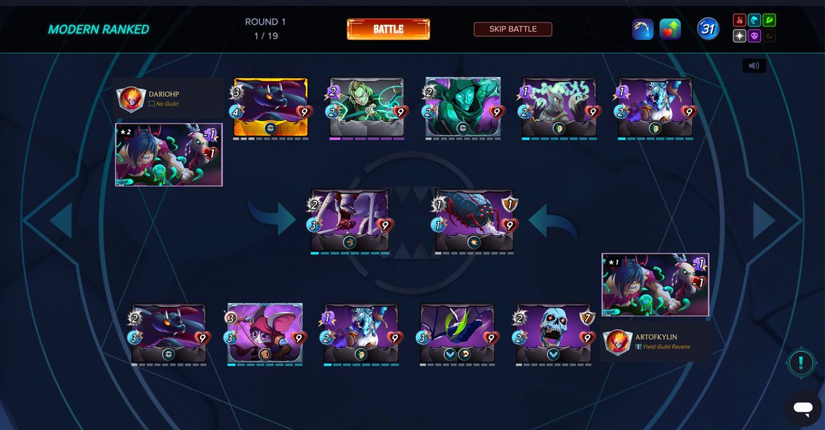 This weeks engement challenge for #splinterlands was an underated card. I present the crypt beetle, normally a so-so card with 2 health, with the equalizer effect they're awesome. 

Read more here peakd.com/splinterlands/…