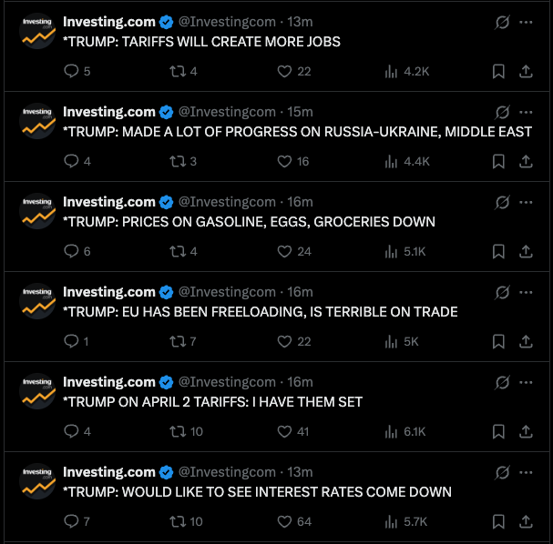 joshschuler's tweet photo. Options activity can help you discern what investors really think about where political leaders are taking us.  i.e., 0DTE calls driving activity today (orange, green).  Translation?  No one is willing to buy anything to hold.  Just opportunistic short term buyers. https://t.co/D3jJzw2q9l