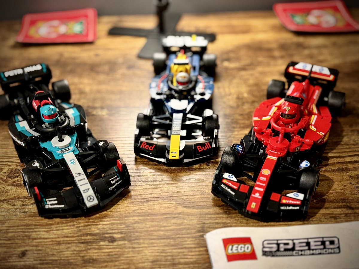 This might be the start of something… thanks <a href="/LEGO_Group/">LEGO</a> for letting me be a kid 😊 7 more to go. 🏎️ <a href="/F1/">Formula 1</a>
