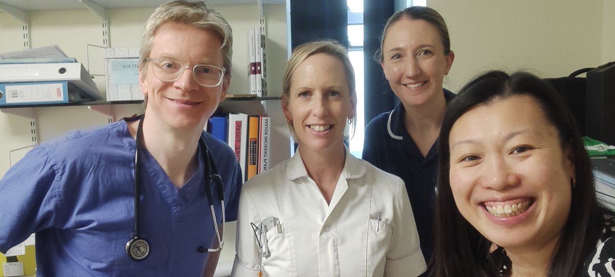 TheVenusMadden's tweet photo. Delighted to spend time with (Lβ‘οΈR): Matthew (gastro #consultant), Ally (senior #dietitian) & Chloe (#CNS) at #PeritonealMalignancy Institute @HHFTnhs - 1 of only 2 UK centres treating #PseudomyxomaPeritonei π
Absolute MDT-focused approach to deliver specialist #cancer care https://t.co/UuiaZYMDks