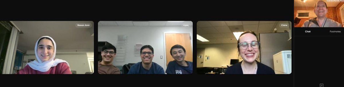 Rawan Amir (@rawanaamir) on Twitter photo Just wrapped an epic <a href="/CardioNerds/">CardioNerds</a> episode on one of my all-time favorite #ACHD lesions - ccTGA - with the amazing crew from NewYork-Presbyterian! 🤩🫀
Brilliant minds 🧠, great vibes✨, & a lesion that keeps us on our toes. Can’t wait for you all to hear it!
#CardioTwitter #ACHD Just wrapped an epic <a href="/CardioNerds/">CardioNerds</a> episode on one of my all-time favorite #ACHD lesions - ccTGA - with the amazing crew from NewYork-Presbyterian! 🤩🫀
Brilliant minds 🧠, great vibes✨, & a lesion that keeps us on our toes. Can’t wait for you all to hear it!
#CardioTwitter #ACHD