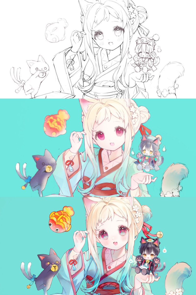 #地縛少年花子くん 
猫咪宁宁！