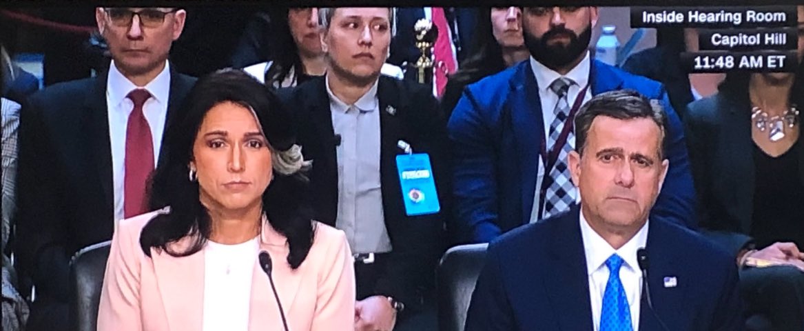 jgmonte922's tweet photo. This picture is my favorite thing today
#incompetenceexposed #Gabbard #Ratliffe #Signalgate https://t.co/LMnnvXQY0a