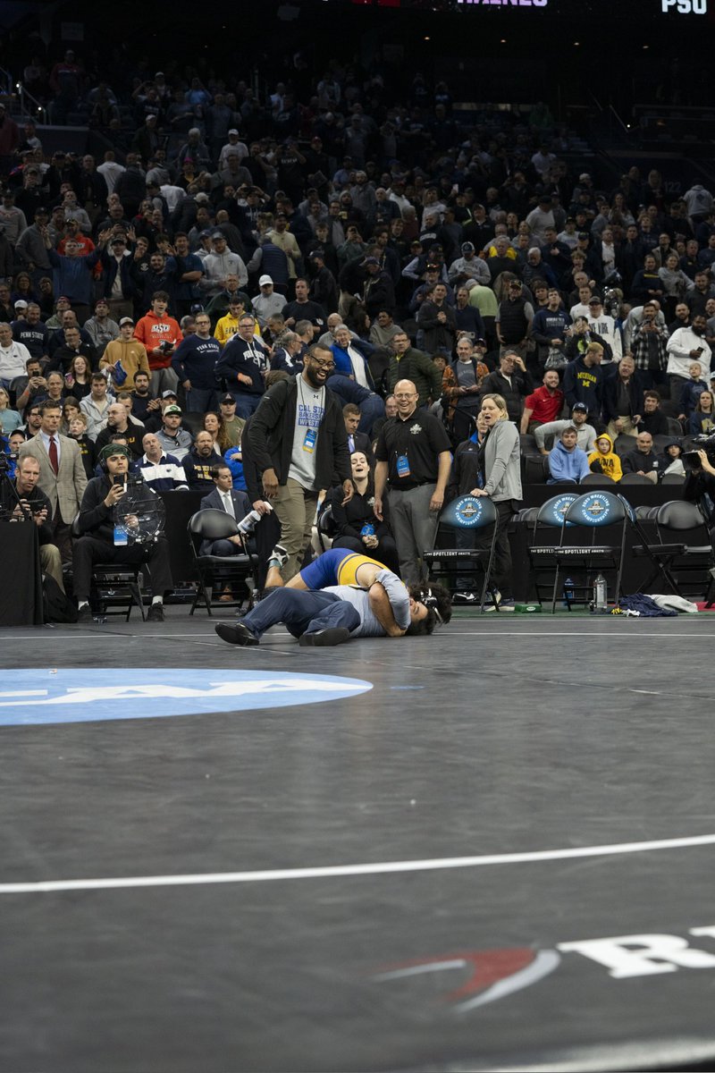 🚨A big time Appreciation Post for Head <a href="/CSUBWrestling/">CSUB WRESTLING</a> Luke Smith and Assistant Wrestling Coach Ernest James🚨
I couldn’t thank them enough for helping me grow in all ways this year.
We didn’t achieve our goal of National Champion, but we finished the journey strong with Bronze🥉