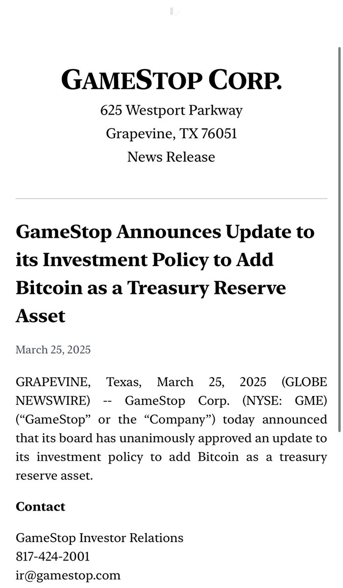 $GME
