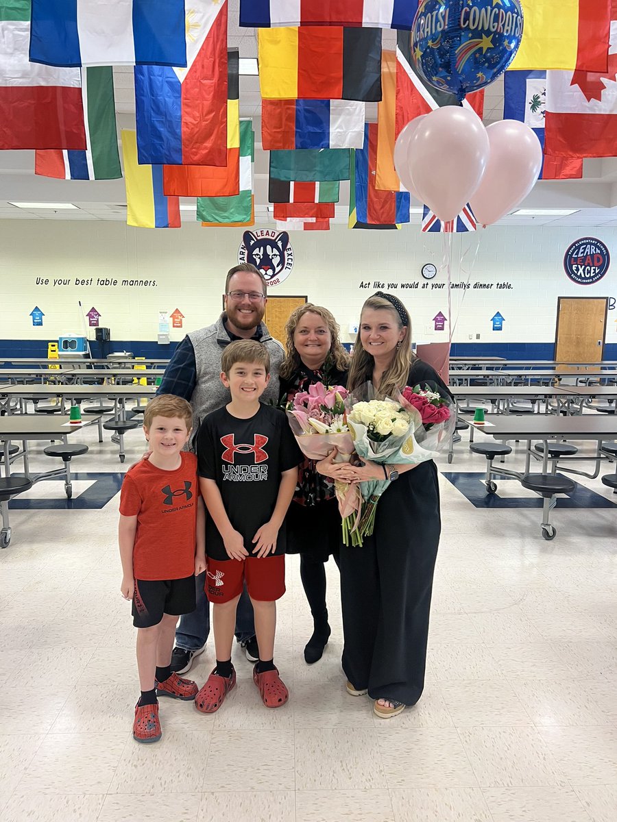 Kempcougars's tweet image. CONGRATULATIONS to our 25-26 Classified Employee of the Yr- Mrs.  Margo Higdon and Teacher of the Year- Mrs. Heidi McElhaney! Both of these ladies deserve this recognition and we are so thankful for all you do for our school! @CobbSchools #LearnLeadExcel