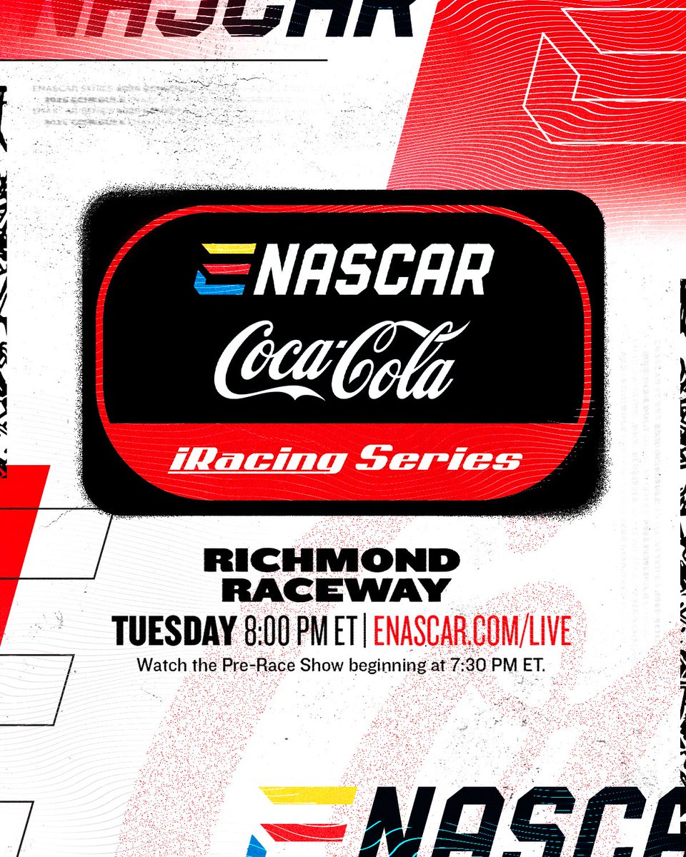 JBeavereSports's tweet photo. The #eNASCAR season is back tonight at @RichmondRaceway!
Tune in tonight at 8:00 ET / 5:00 PT and cheer on the #Misadventure duo of @KollinKeister and @nate_stewart4.
Watch at https://t.co/rRjkQD8V7f. https://t.co/wnJqhaRdGh