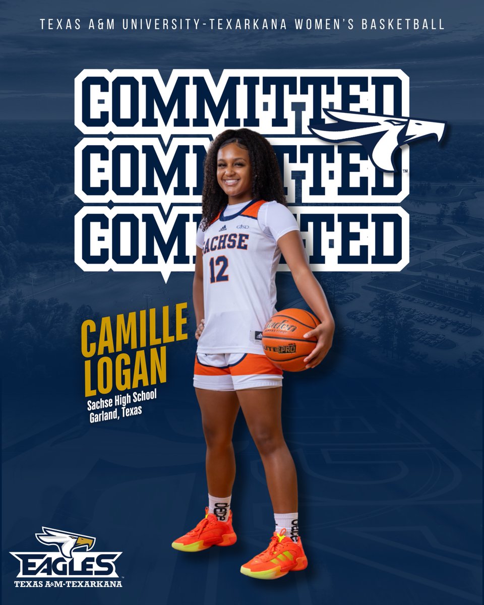 Welcome to the nest, Camille!

Camille will be joining the A&amp;M-Texarkana Women's Basketball from Sachse High School in Garland, Texas! #SoarEagles