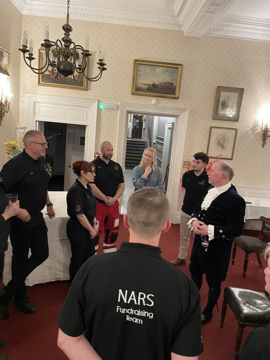 Honoured to receive the High Sheriff Award!

Tonight, we accepted this award from High Sheriff of Norfolk David Flux at the Norfolk Club, recognising NARS’ dedication to Norfolk. Our volunteer team provides lifesaving care at life
threatening emergencies.