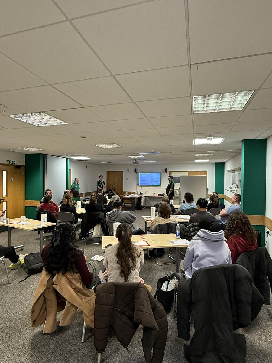 Thank you to Cameron, Mikey and Josh for putting on a TST/Major incident table top session tonight at Brighton! <a href="/SJA_Sussex/">SJA County of Sussex</a>