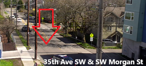 SW Morgan Stの35th Ave