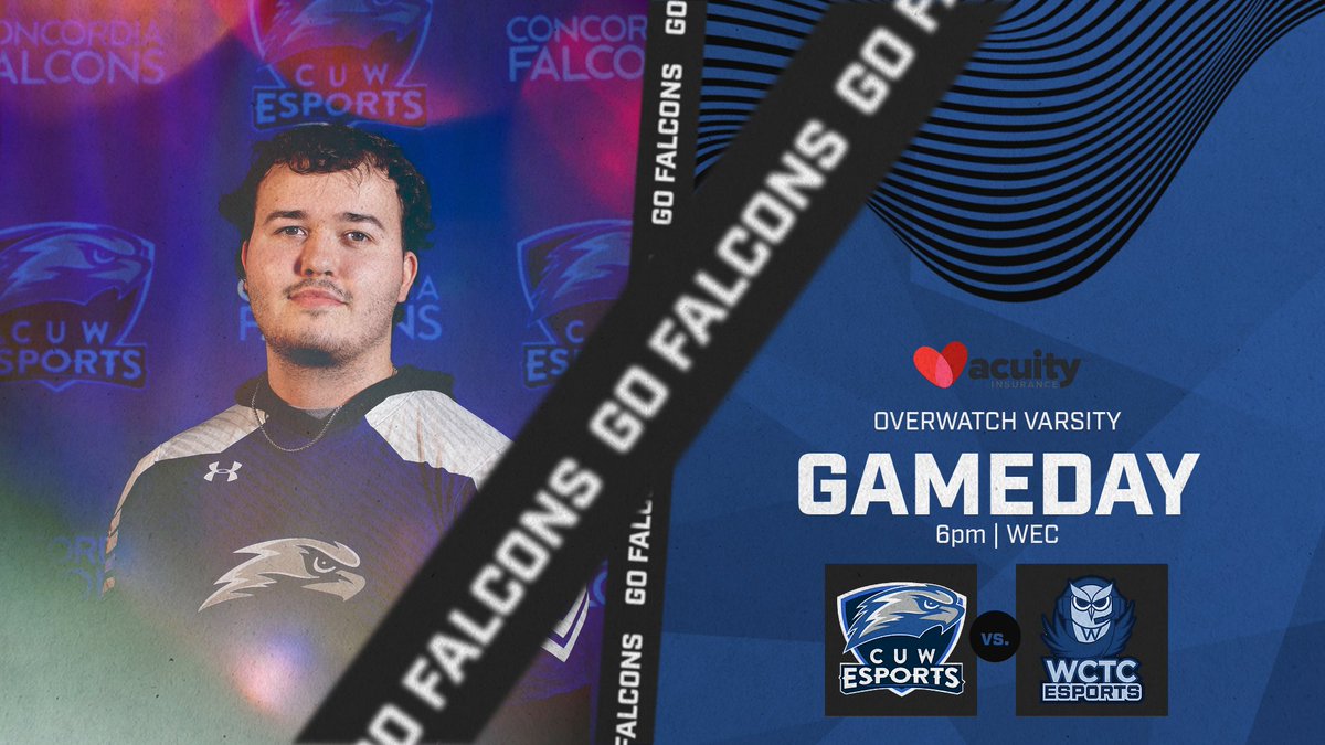 Game time approaching! Varsity Overwatch faces off against WCTC in the WEC at 6pm! #CUW #CUWEsports #CUDUB