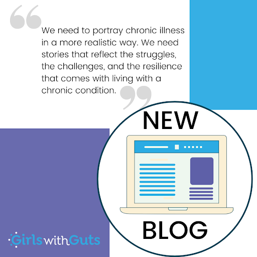 New on the #Blog!  Check out this blog from Emily about how individuals living with chronic illness are represented in ads and the media. In her blog, she considers not only how disease flare-ups are portrayed, but also remission. 

Read her blog here: 

girlswithguts.org/blog/its-not-t…