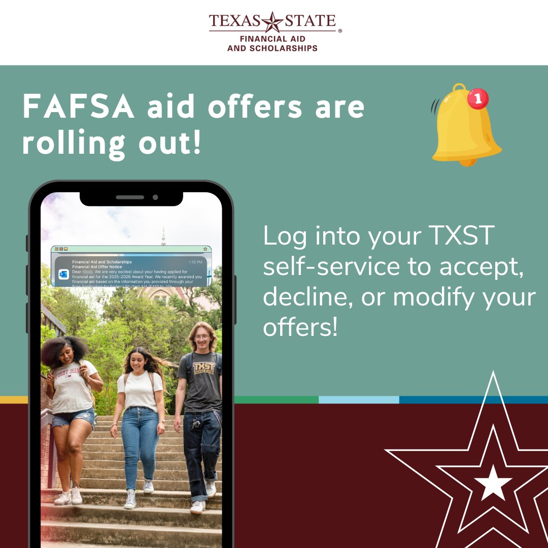 TXST Financial Aid tweet media